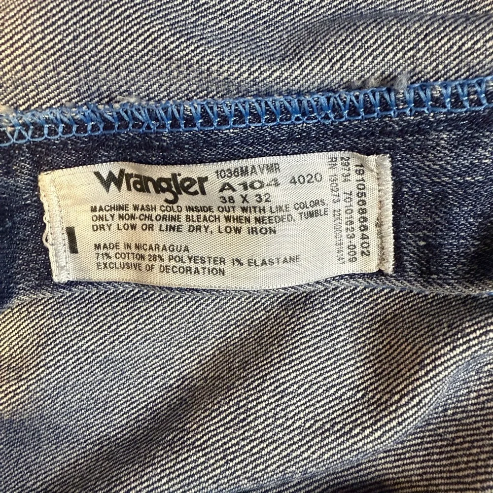Men’s Wrangler Cowboy Cut Premium Performance Jeans Slim Fit-Suspender Buttons